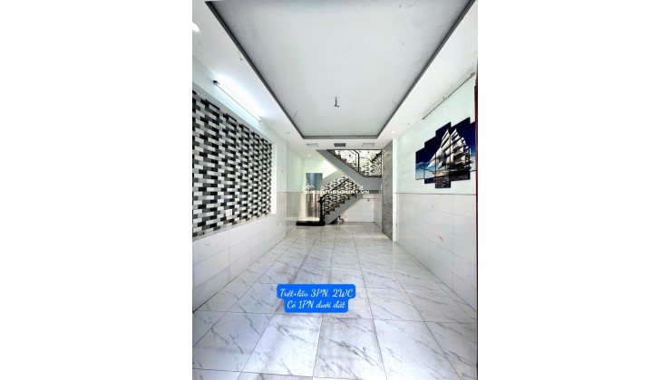 NHÀ BÁN NHÀ, MẶT ĐƯỜNG NỘI BỘ 8m, KHU DÂN CƯ LÝ CHIÊU HOÀNG Q6, 4x16m,  Chỉ NHỈNH 6ty.